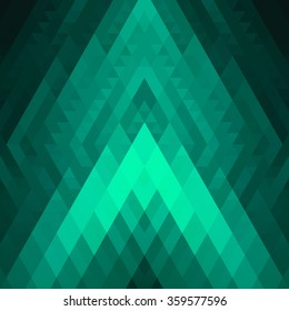 Abstract polygon background in modern style.