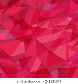 Abstract  Polygon background. Vector Illustration. Low-poly colorful style.