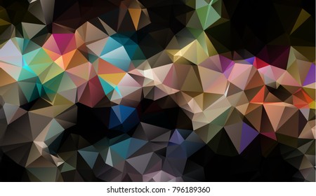 abstract polygon background. Vector of modern abstract polygonal background