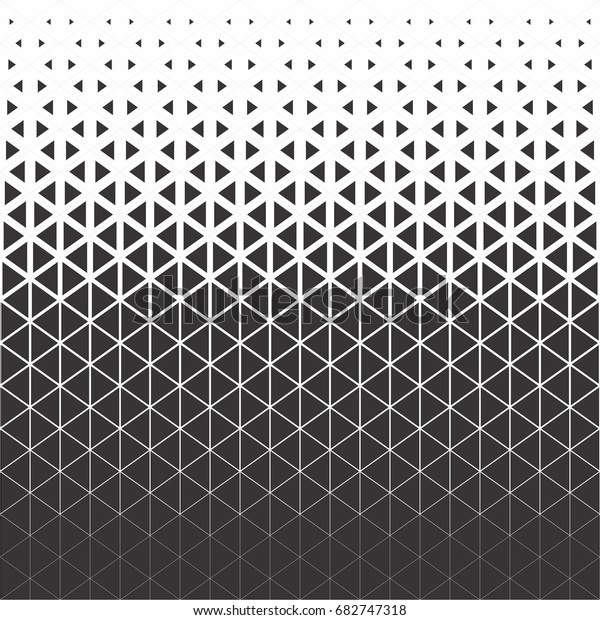 Abstract Polygon Black White Graphic Triangle Stock Vector (Royalty ...