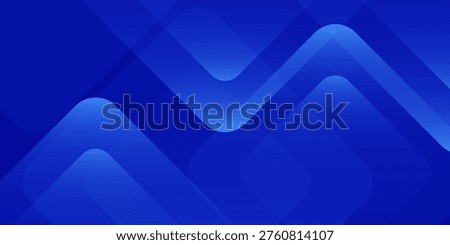 Abstract polygon blue gradient. Minimlaist banner modern shapes design