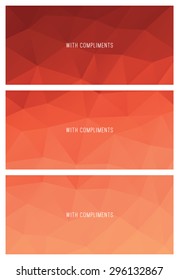 Abstract Polygon Compliment Slip Backgrounds