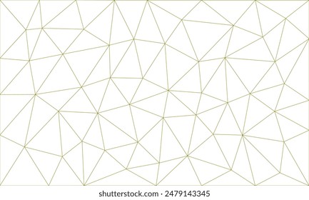 Abstract polygon frame texture on white background. Geometric triangle pattern element for idea, fintech, digital, internet, website, business, surface, advertising, decoration