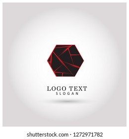 Abstract Polygon Logo. Symbol & Icon Vector Template.