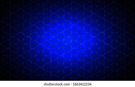 Abstract  polygon mystery blue background vector eps 10