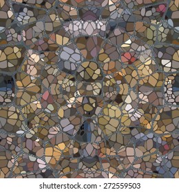 Abstract polygon seamless background, design element, EPS8 - vector graphics.