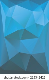 Abstract polygon style vector background