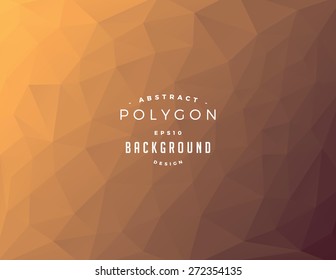 Abstract polygon style vector background