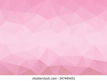 An abstract polygon style vector background