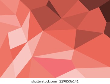 abstract polygon sunrise tone background for web template creative modern vector and illustration 