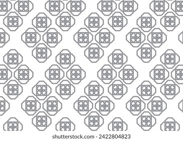 Abstract polygon tool pattern design. Vector stylish pattern design.