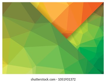 Abstract  Polygon triangle geometric bacground, Vector EPS 10