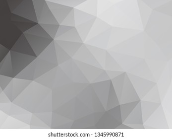 Abstract Polygon tricolor 05