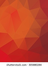 Abstract polygon vector background