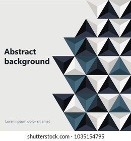 Abstract polygon for vintage vector background illustration. You can use web app and other
