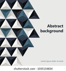 Abstract polygon for vintage vector background illustration. You can use web app and other