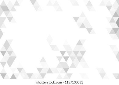 Abstract Polygon white black for Vintage background