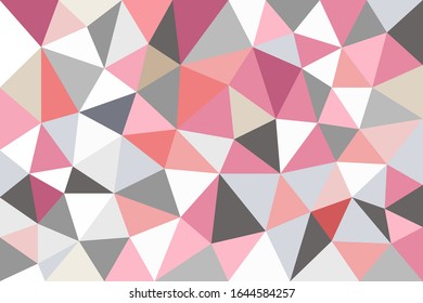 Gris blanco de polígono abstracto para fondo vintado