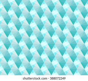 Abstract polygonal aqua background
