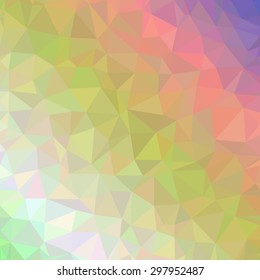 abstract polygonal art