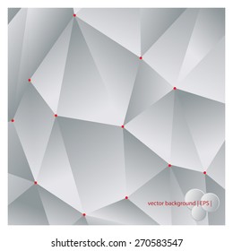 Abstract polygonal background
