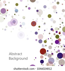 Abstract polygonal background with connecting dots and lines. Connection science background. Vector illustration