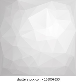 Abstract polygonal background of crumpled paper