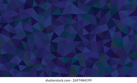 Abstractas fondo poligonal con tonos azul oscuro creando un diseño moderno y geométrico
