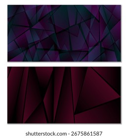 Fondo poligonal Abstractas. Diseño de fondo, cubierta, postal, Anuncio, Fondo de pantalla.
