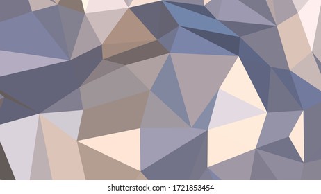 Abstract polygonal background. Geometric Gainsboro vector illustration. Colorful 3D wallpaper.