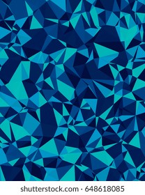 Abstract polygonal background. Geometric mosaic of triangles. Vector illustration