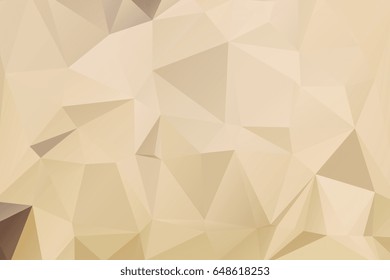 Abstract polygonal background. Geometric mosaic of triangles. Vector illustration