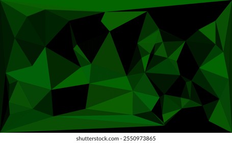 Abstract Polygonal Background with Geometric Shapes in Vibrant Colorful Design, Modern Digital Artwork for Websites, Technology, and Creative Projects