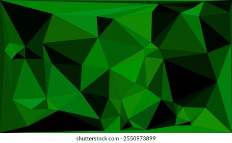 Abstract Polygonal Background with Geometric Shapes in Vibrant Colorful Design, Modern Digital Artwork for Websites, Technology, and Creative Projects