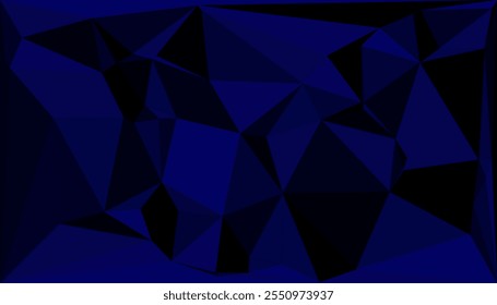 Abstract Polygonal Background with Geometric Shapes in Vibrant Colorful Design, Modern Digital Artwork for Websites, Technology, and Creative Projects