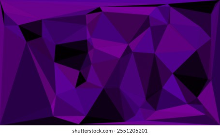 Abstract Polygonal Background with Geometric Shapes in Vibrant Colorful Design, Modern Digital Artwork for Websites, Technology, and Creative Projects