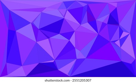 Abstract Polygonal Background with Geometric Shapes in Vibrant Colorful Design, Modern Digital Artwork for Websites, Technology, and Creative Projects