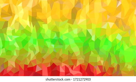Abstract polygonal background. Geometric vector illustration. Colorful 3D wallpaper.