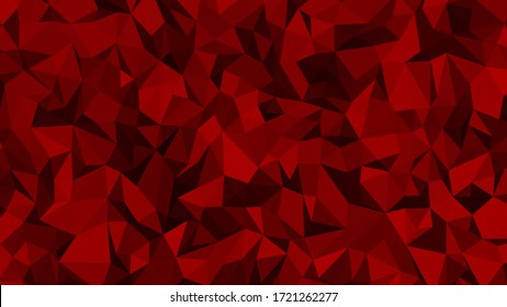 Fondo polígonal abstracto. Ilustración vectorial de cimarronos geométricos. Papel pintado en 3D.