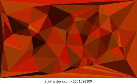 Abstract Polygonal Background in Gradient Shades of Blue and Purple for Design, Web, and Digital Projects
