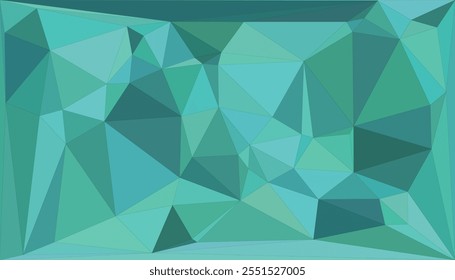 Abstract Polygonal Background in Gradient Shades of Blue and Purple for Design, Web, and Digital Projects