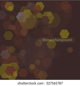 Abstract polygonal background. Hexagon vector shapes. Geometric wallpaper.