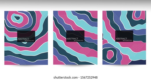 Abstract polygonal background with line pattern for business brochure cover design. Vector banner poster template EPS10
