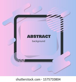 Abstract polygonal background with line pattern for business brochure cover design. Vector banner poster template