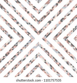 Abstract polygonal background with lines of colored triangles. Can be used as poster, banner, border, background, Wallpaper, card, print and etc. Eps10 vector.