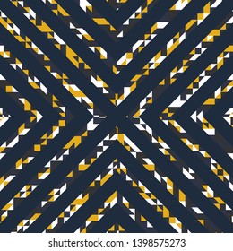 Abstract polygonal background with lines of colored triangles. Can be used as poster, banner, border, background, Wallpaper, card, print and etc. Eps10 vector.