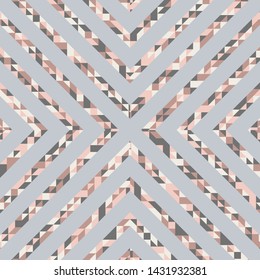 Abstract polygonal background with lines of colored triangles. Can be used as poster, banner, border, background, Wallpaper, card, print and etc. Eps10 vector.