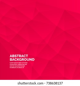 Abstract polygonal background. Low poly design. Vector illustration