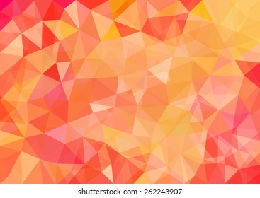 Abstract Polygonal Background. Modern Geometric Vector Illustration.
