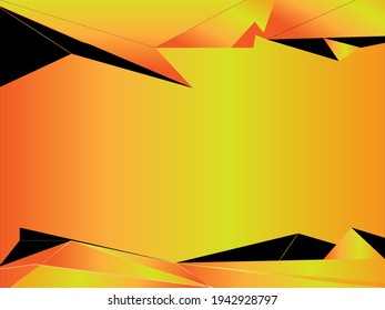 Abstract polygonal background. Abstract polygonal orange background. geometric background vector illustrator illustration